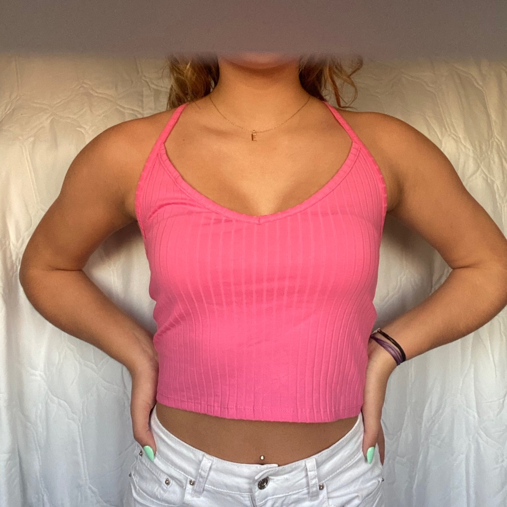 Hot pink Tank
